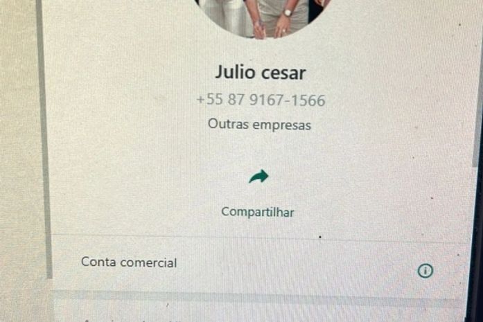 Golpista tenta se passar pelo prefeito Júlio Cezar no WhatsApp e pede dinheiro pelo Pix