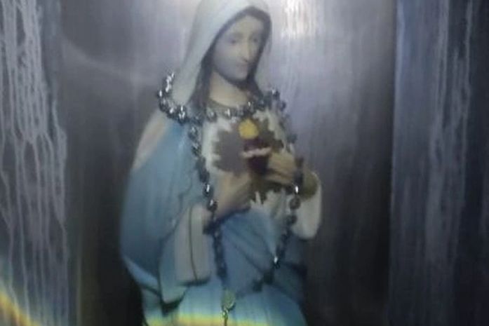 Imagem da Imaculada Conceição ficou intacta