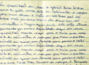 Criança escreve carta pedindo comida ao Papai Noel.