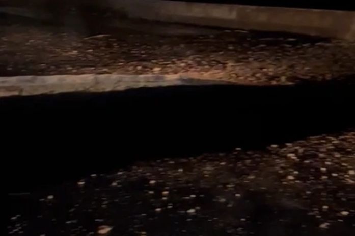 Cabeceira de ponte cai e trânsito é desviado em trecho da BR-101