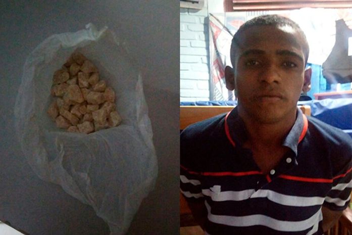 Acusado de vender drogas na Praia é preso