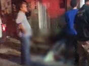 Homem luta contra sequestradores e é morto a tiros em frente a praça de Maceió
