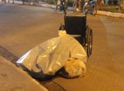Cadeirante é assassinada a tiros na levada