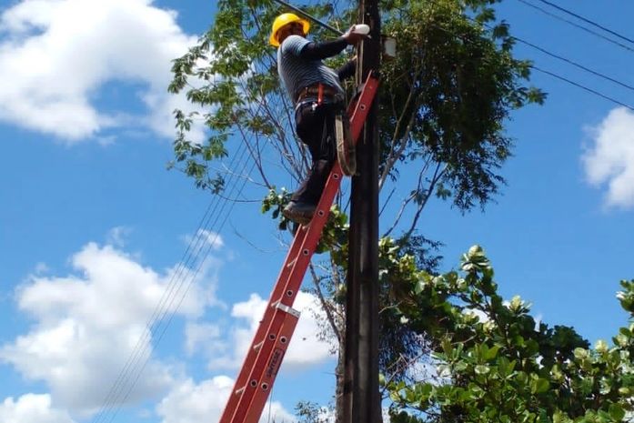 Prefeitura de Branquinha finaliza serviços de manutenção da iluminação pública em mais uma região