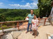 Prefeito JHC vistoria obra de contenção de encosta da parte alta de Maceió