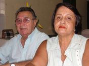 Afrânio Vergetti e sua esposa, Cristina Vergetti