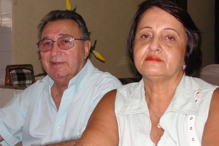 Afrânio Vergetti e sua esposa, Cristina Vergetti