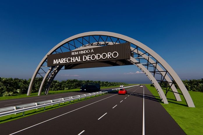 Trecho da AL-101 Sul será interditado para instalação de novo pórtico; veja detalhes