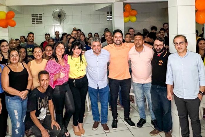 Gustavo Pessoa, pré-candidato a vereador de Maceió, é recebido calorosamente no tradicional bairro do Jacintinho