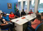 Durante reunião com secretariado, prefeito Celino Rocha discute planejamento para os próximos meses de gestão