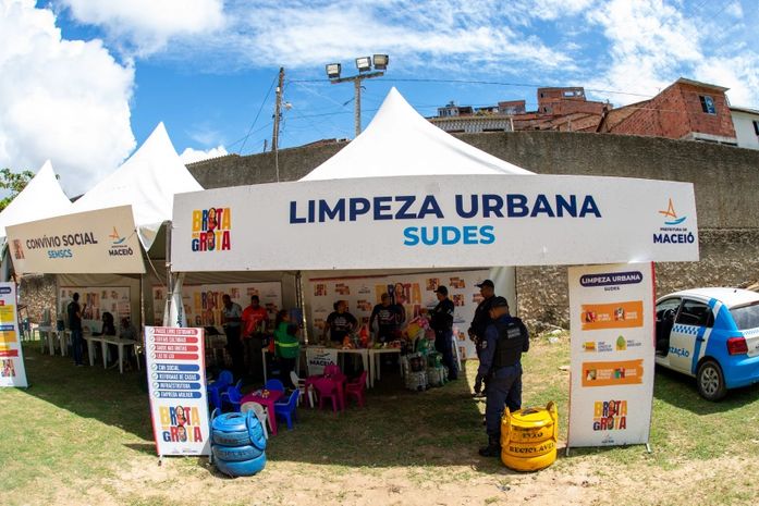 Limpeza e educação ambiental: Desenvolvimento Sustentável leva serviços à comunidade São Cristóvão