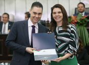 Prefeito Joãozinho Pereira e Deputada Jó Pereira