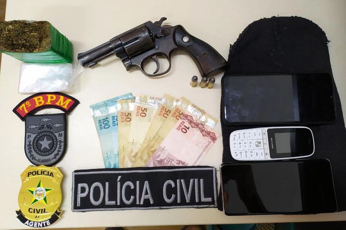 Operação conjunta no Sertão de Alagoas prende duas pessoas em flagrante