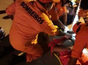 Bombeiros foram acionados