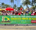 Teca Nelma participa de ato em Maceió contra PEC da Blindagem e anistia a golpistas