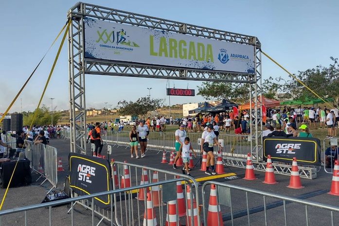 XXII Corrida da Emancipação em Arapiraca contou com a participação de atletas amadores e profissionais e foi marcada pelo sucesso