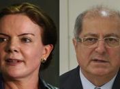 Gleisi Hoffmann e Paulo Bernardo