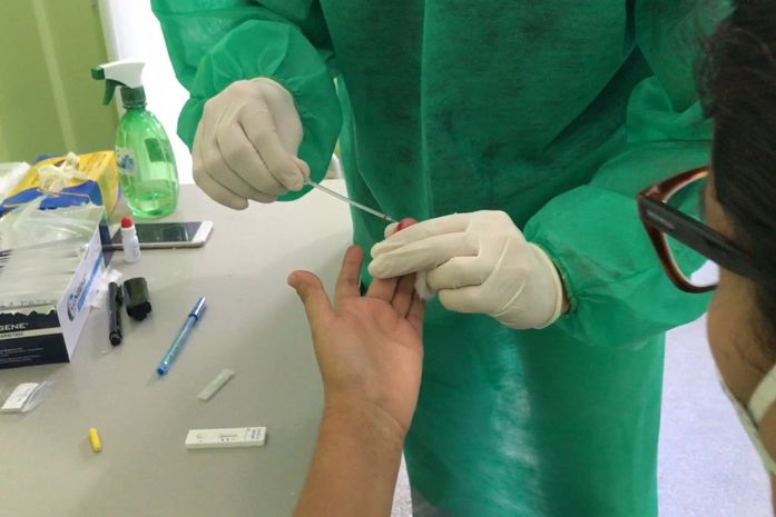 Referência nas ações em combate ao Covid-19, Prefeitura de São José da Laje compra mais testes e distribui kits de medicamentos.