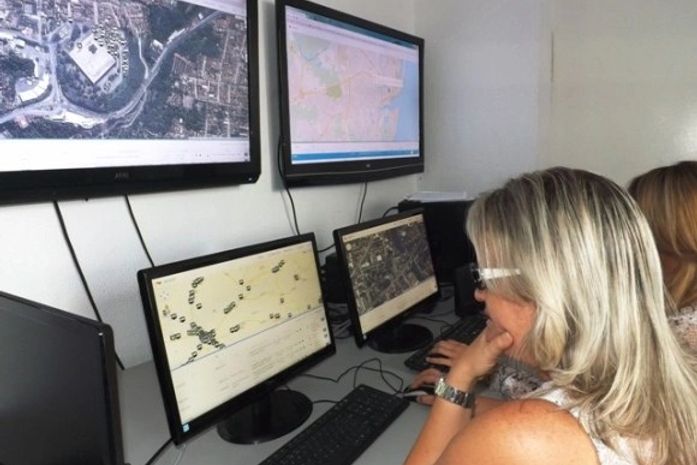 Sala de monitoramento da Arsal