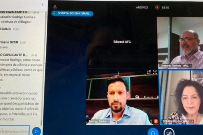 Com reitores de universidades federais, Rodrigo Cunha debate orçamento e desenvolvimento da vacina brasileira