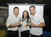 Conquista para Coruripe: Prefeito Marcelo Beltrão homenageia Maísa Silva, campeã nacional de atletismo, e anuncia construção de Vila Olímpica