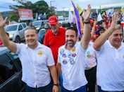 "Ninguém construiu mais rodovias na história de Alagoas do que este governo", afirmou Paulo Dantas