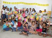 Educação de Santana do Mundaú distribui mais de dois mil brinquedos em comemoração ao Dia das Crianças