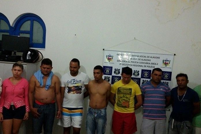 Polícia prende quadrilha que atuava no Agreste de AL