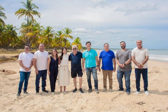 Vila Galé Coruripe: Ao lado do prefeito Marcelo Beltrão, presidente do Grupo anuncia que obras iniciam no segundo semestre