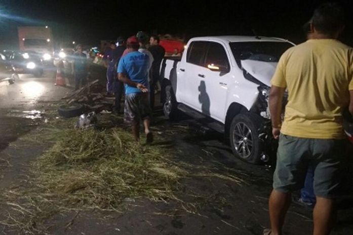 Adolescente fica ferido após colisão entre carro e carroça no Agreste