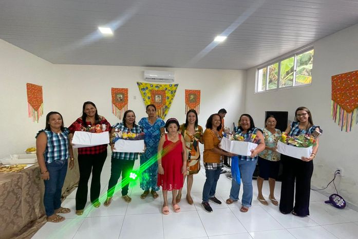 Assistência Social de Branquinha promove festa junina para grupo da Melhor Idade