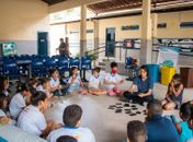 Renasce Salgadinho: Prefeitura realiza ação de conscientização ambiental em escola no Vale do Reginaldo
