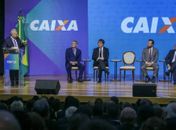 Posse de Carlos Vieira na presidência da Caixa.