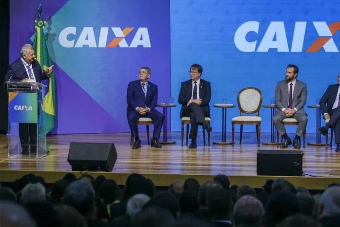 Posse de Carlos Vieira na presidência da Caixa.
