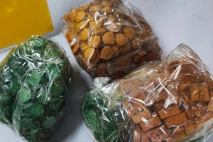 Droga foi apreendida