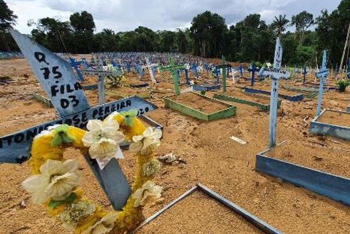 Brasil registra 3.600 mortes por covid em 24 h e estabelece novo recorde