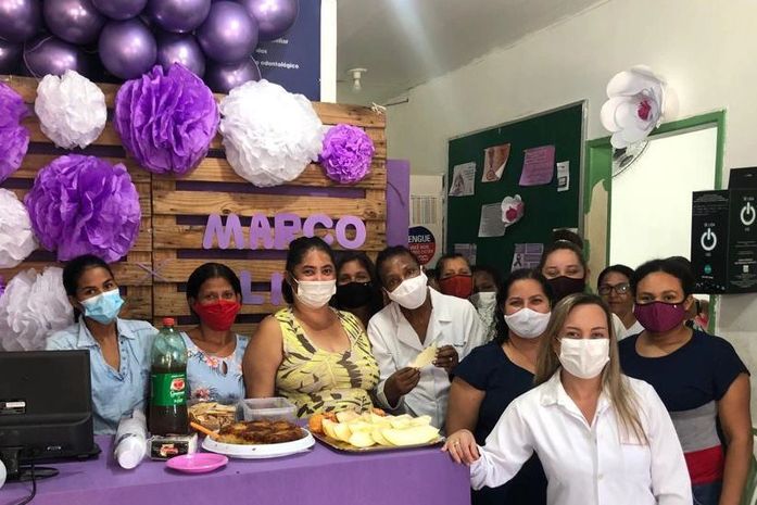 Saúde de Branquinha celebra Março Lilás e Dia Internacional da Mulher