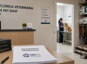 Clínica veterinária e pet shop