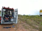 Vítimas foram socorrida pelo Samu