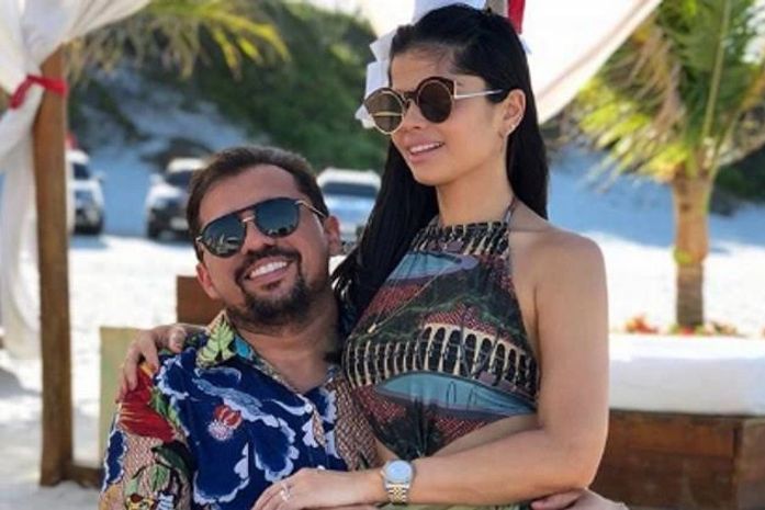 Xandy Avião e sua esposa Isabele Temóteo
