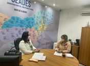 Secretária de Assistência Social de São Miguel dos Campos busca apoio da Secretaria de Estado