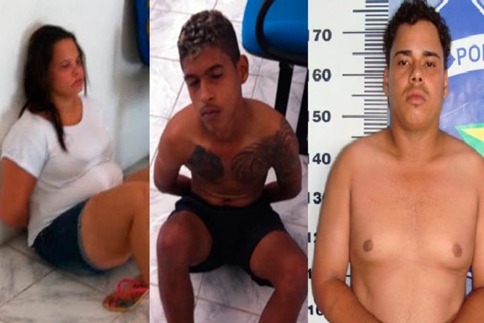 Gilnelayne Maria Pimentel, Flávio Henrique Amaro da Silva e Alan Jonatha Barbosa de Oliveira