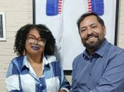 

Esta ativista, Arísia Barros,  esteve em  conversas, com o advogado, Marcelo Nascimento 
