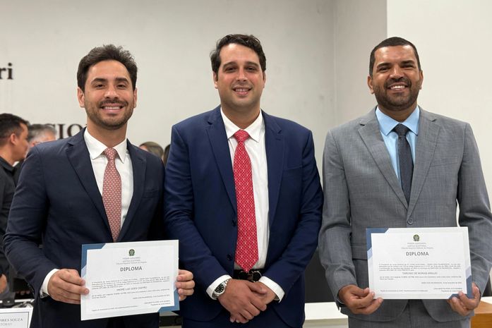 André Castro, prefeito eleito de Santana do Mundaú
é diplomado