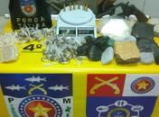 Material foi apreendido após denúncia anônima ao 181