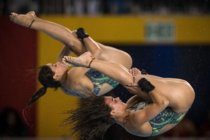 Ingrid Oliveira fatura o ouro no GP do Canadá de saltos ornamentais