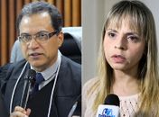 Juízes Geraldo Amorim e Lorena Sotto-Mayor