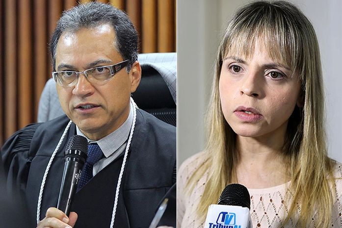 Juízes Geraldo Amorim e Lorena Sotto-Mayor
