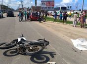 Motociclista morre ao colidir com um carro na AL-101 Norte