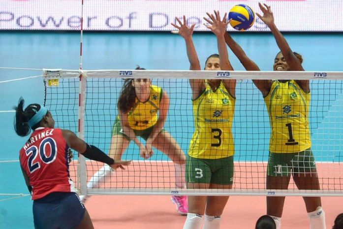 Dani Lins e Fabiana arram o paredão brasileiro contra as dominicanas